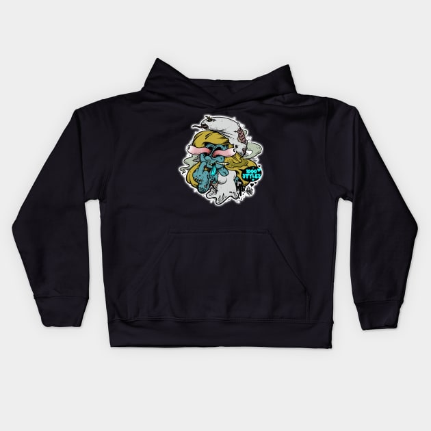 3 Apples High Kids Hoodie by 1000STYLES